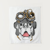 Tenture Boxe à vapeur (Devant)