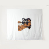 Tenture Boxer Bark Designs Punchy Graphic designs (Devant (Horizontal))
