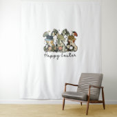 Tenture Boy Bunny Rabbit Canard Camo Camouflage Casquette  (En situation)