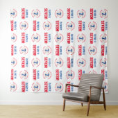 Tenture Boys du 7e anniversaire du baseball| Répéter l'éta (En situation (horizontale))