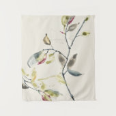 Tenture Branche feuille aquarelle (Devant)