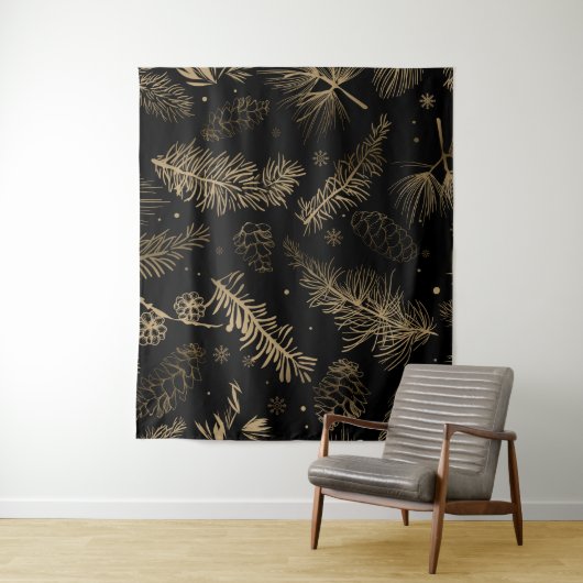 Tenture Branches et pin 2 (En situation)