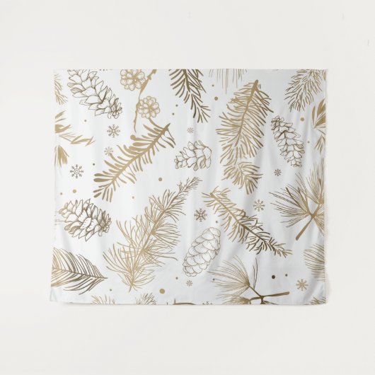 Tenture Branches et pins (Devant (Horizontal))