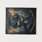 Tenture Brassée avec la sorcière du clair de lune (Devant (Horizontal))