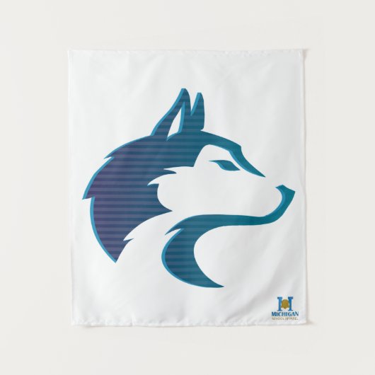 Tenture Breckenridge Huskies #3 (Devant)