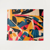 Tenture Breeze d'été - Composition Abstraite (Devant (Horizontal))