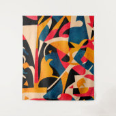 Tenture Breeze d'été - Composition Abstraite (Devant)