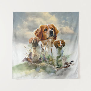 Tenture Bretagne Espagnol, Bretagne française, Chien d'ois