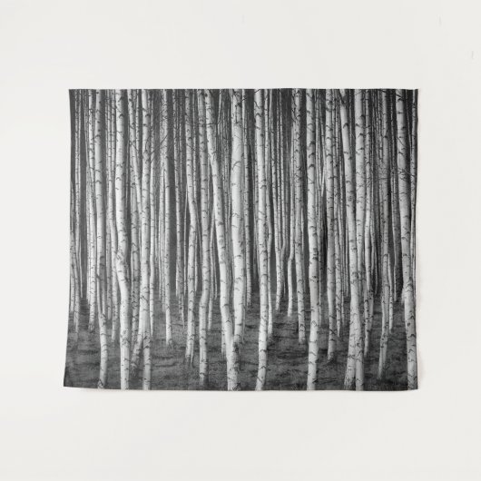 Tenture Brézový grove bouleaux, russie (Devant (Horizontal))