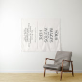 Tenture Bricolage - 127 cm x 152 cm (En situation (horizontale))