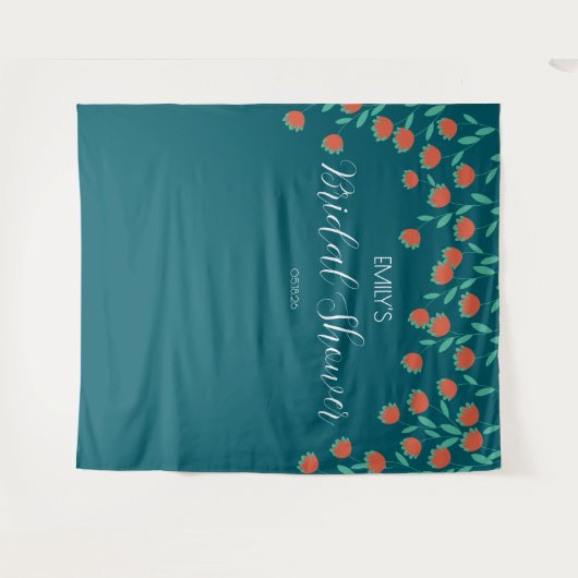 Tenture Bridal Shower Backdrop (Devant (Horizontal))