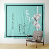 Tenture BRIDE Fabulous & Classy Photo Prop Douche Party (En situation (horizontale))