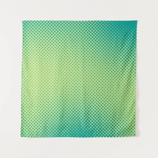 Tenture Bright green and turquoise pop art retro backgroun (Devant (Horizontal))