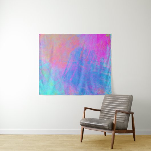 Tenture Bright Multicolor Splashes (En situation (horizontale))