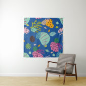 Tenture Bright underwater seamless pattern with beautiful (En situation (horizontale))