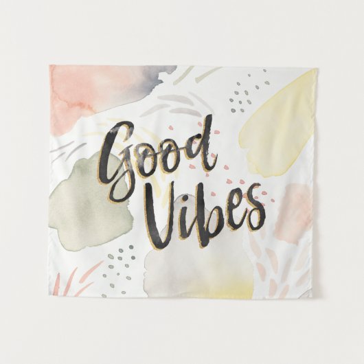 Tenture Brise III | Good Vibes de pré (Devant (Horizontal))