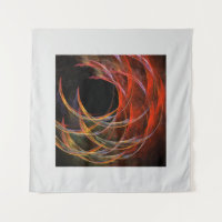 Briser le Cercle Vortex de Feu Art Abstrait
