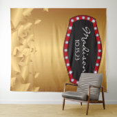 Tenture BROADWAY MARQUEE Photo-Op Backdrop (En situation (horizontale))