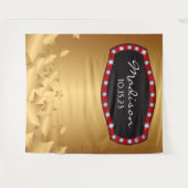 Tenture BROADWAY MARQUEE Photo-Op Backdrop (Devant (Horizontal))
