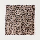 Tenture Brocade violette lourde, arrière - plan abstrait. (Devant (Horizontal))