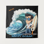 Tenture Brody Ocean (Devant (Horizontal))