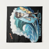 Tenture Brody Ocean (Devant)