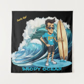 Tenture Brody Ocean (Devant (Horizontal))