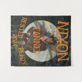 Tenture Bronzé Reposé & Prêt NIXON 2024 Président (Devant (Horizontal))