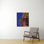 Tenture Brooklyn Bridge, New York à la nuit  (En situation)