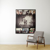 Tenture Brother moderne Meilleurs amis Dark Photo Collage (En situation)