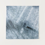 Tenture Brown and black abstract painting (Devant (Horizontal))