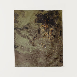 Tenture Brown et noir abstrait