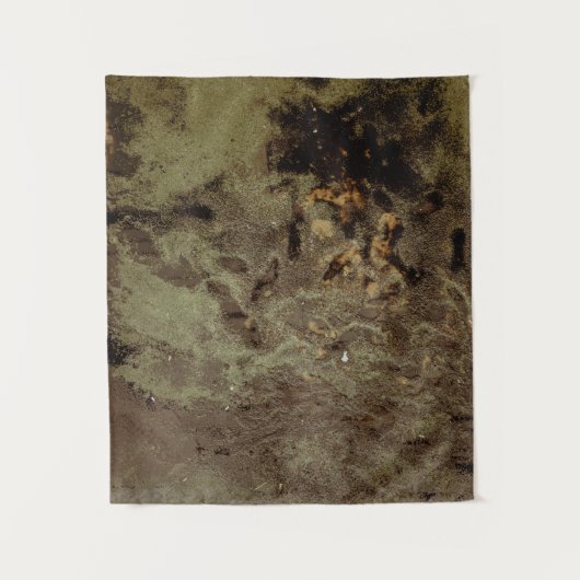 Tenture Brown et noir abstrait (Devant)