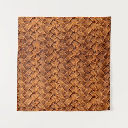 Tenture Brown leather woven backgroundleather,brown,backgr (Devant (Horizontal))