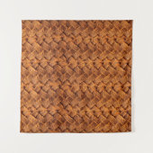 Tenture Brown leather woven backgroundleather,brown,backgr (Devant)