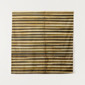 Tenture Brown wooden panel (Devant (Horizontal))