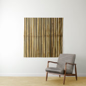 Tenture Brown wooden panel (En situation)