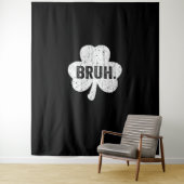 Tenture Bruh Meme Drôle Dire Bro Salutation Ado Garçon St (En situation)