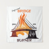 Tenture Brûleur de Pont Professionnel (Devant)