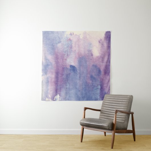 Tenture Brume pourpre II (En situation)