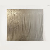 Tenture Brush doré Or Élégance moderne (Devant (Horizontal))