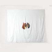 Tenture Buccaneer d'os - Drôle crâne de pirate (Devant (Horizontal))