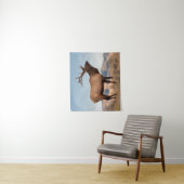 Tenture Bull Elk près de Mammoth | Wyoming (En situation)