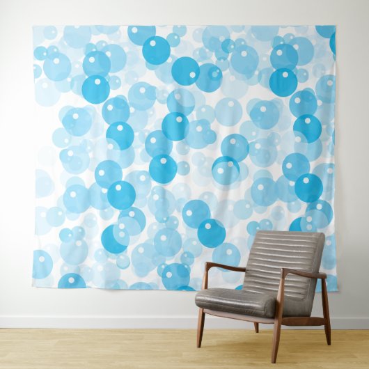 Tenture Bulle de savon (En situation (horizontale))