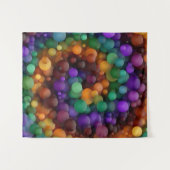 Tenture Bulles colorées (Devant (Horizontal))