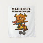 Tenture Bullio's Toy Gym Saga - Max Effort, Zero Progress (Devant)