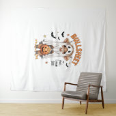 Tenture Bullsheet Highland Cow Funny Ghost (En situation (horizontale))