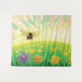 Tenture Bumblebee sur l'Horizon (Devant (Horizontal))