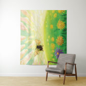 Tenture Bumblebee sur l'Horizon (En situation)