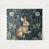 Tenture Bunny dans la forêt Art nouveau (Devant (Horizontal))